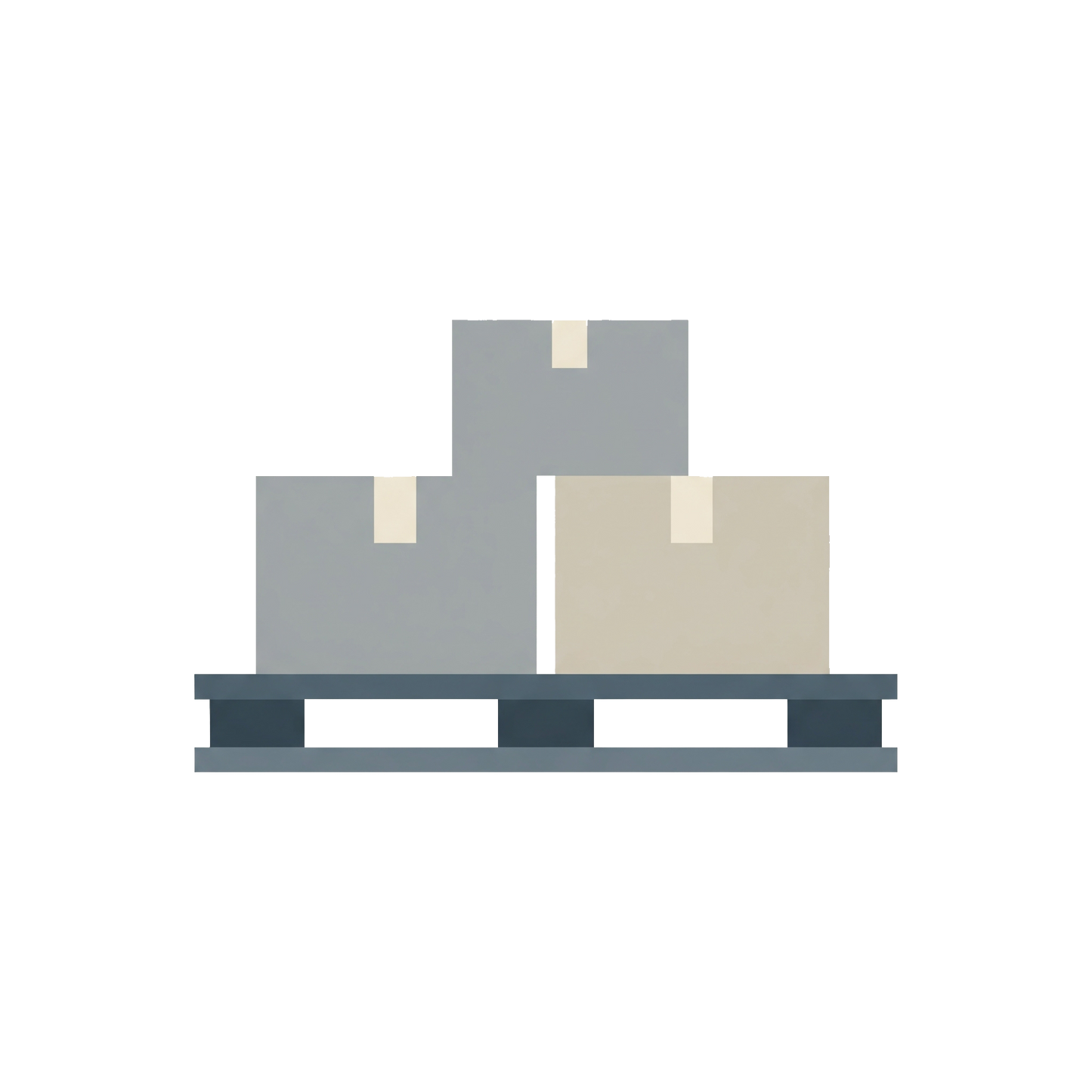 Gepalletiseerde goederen